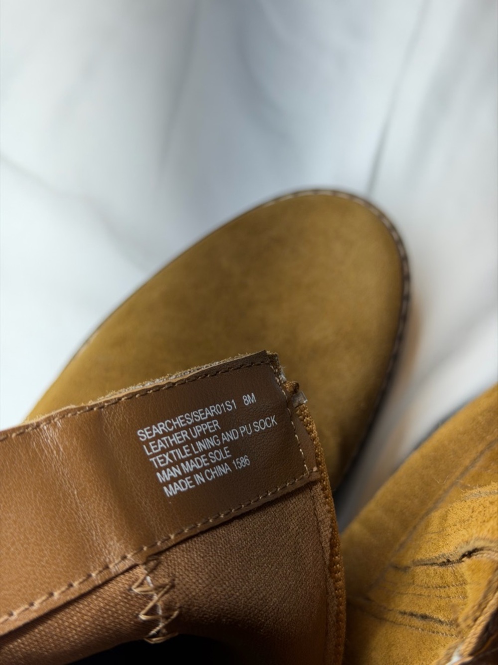 Steve Madden Suede Platform Ankle Boots - Olive Brown - Picture 2 of 6